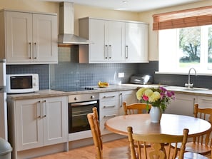 Kitchen with dining area | Warenford Cottages - The Granary Cottage - Warenford Cottages, Bamburgh