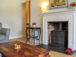 Living Room with wood burner | Rhydlanfair, Near Betws-y-Coed