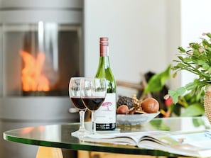 Relax with a glass of wine | Squirrels Leap, Somerford Keynes, near Cirencester