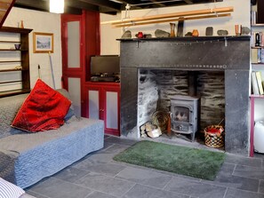 Characterful living room | Bryn Rhos Goch, Cwm Penmachno, near Betws-y-Coed