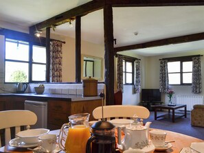 Dining area | Magpie - Cwm Chwefru Cottages, Newbridge-on-Wye, near Builth Wells