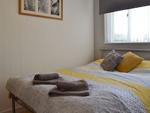 Comfy double bedroom | Ashover Lodge, Towyn, near Rhyl 