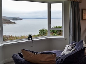 Stunning views from the comfort of the living room | Devana Croft, Tarbert