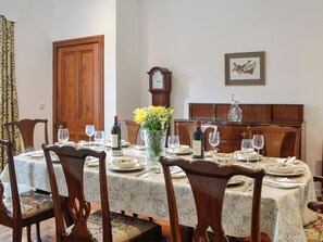 Elegant dining room | The Coach House, Alford