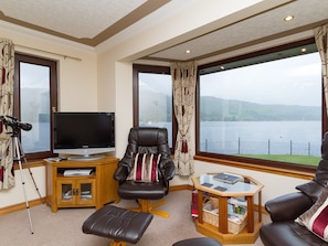 Living room with fantastic views  | Loch Duich Cottage, Inverinate, by Kyle