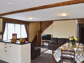 Open plan living/dining room/kitchen | LlaethdyMilkhouse, Talgarth, near Brecon