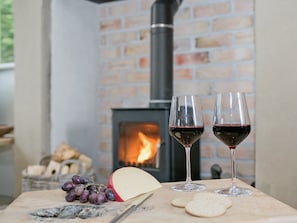 Relax with a glass of wine | The Gatehouse at Beckfoot Hall, Kirkby Stephen, near Appleby