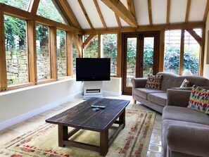 Conservatory | Brankley Cottage - Brankley Farm Cottages, Dunstall Cross, near Barton-under-Needwood