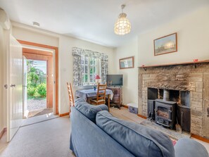 Living area | Coachman&rsquo;s Cottage - The Old Rectory Cottages, Wark, near Hexham