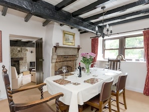 Characterful dining room | Lillegarth, Bradwell