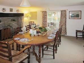 Dining area | Royal Oak Farm, Winsford