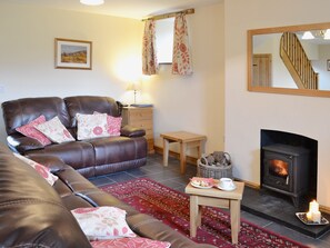 Living room/dining room | Llechwedd Mawr, Talybont, nr. Aberystwyth