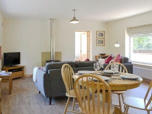 Spacious open plan living space | Riverside Cottage, Boreland, near Lockerbie