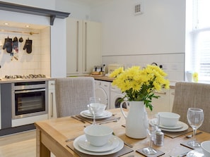 Convenient dining area within kitchen | Fern Spree, Buxton