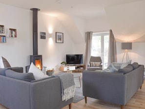 Stylish living area | Kenmore Lodge, Balnaskeag, near Kenmore