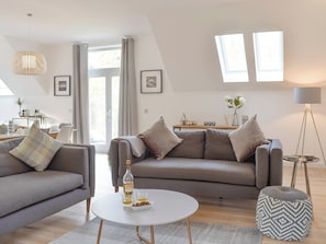 Comfy seating in living area | Kenmore Lodge, Balnaskeag, near Kenmore
