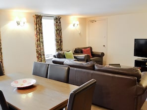 Open plan living/dining room/kitchen | Courtyard Cottage, Mellerstain, nr. Kelso