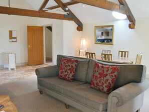 Comfortable open plan living space | Spindlestone Mill Apartments -The Loft - Spindlestone Mill Apartments, Belford, near Bamburgh
