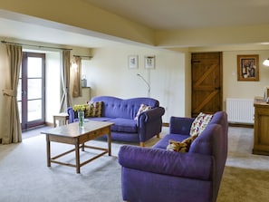 Spacious living room | The Byre - Town End Farm Cottages, Airton, near Skipton