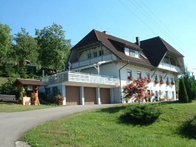 Schöne Ferienwohnung in ruhiger Lage am Waldrand, mit herrlicher Aussicht