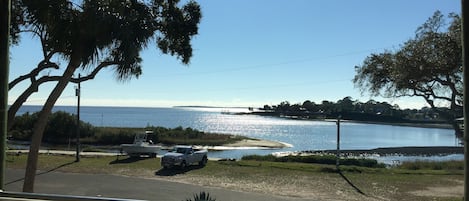 view from front- the Gulf of Mexico- that's why you're here