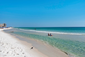 Gorgeous white sand beaches - access is just 5 houses from this home!