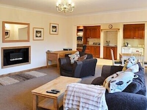 Open plan living/dining room/kitchen | Willows Cottage, Red Row, nr. Alnwick