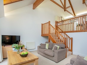 Living room | Villa Gallery - The Valley Cottages, Carnon Downs, near Truro