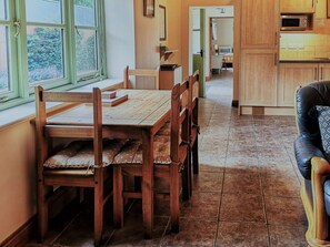 Convenient dining area | The Tack Room - The Courtyard, Hareby, near Horncastle