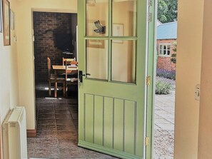 Main entrance to the holiday home | The Tack Room - The Courtyard, Hareby, near Horncastle