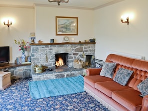 Charming living room | Rhonepark Steading, Crossmichael, near Castle Douglas