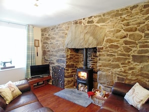 Lounge with wood burner | Gracedieu, Killin