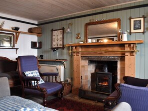 Beatiful panelled living room | Crovie, Crovie, Gardenstown