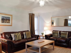 Living room with wood flooring | Bruichladdich, Rothesay, Isle of Bute