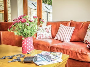 Living room | The Farmhouse at Gradbach, Gradbach near Buxton