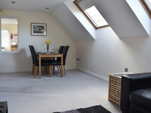 Dining area | The Dell - Middlecombe Holiday Apartments, Middlecombe, Minehead