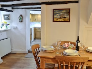 Dining Area | The Thatch Cottage, South Petherwin, nr. Launceston