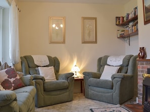 Cosy living room | Old South Cleeve - Cleeve Cottages, Churchinford, near Taunton