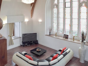 Spacious living room | St. Alban’s Church, Treherbert, near Treorchy