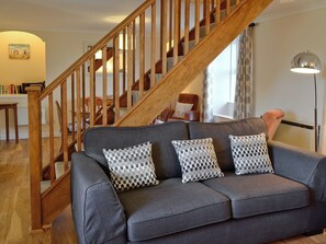 Living room and dining area | Cherry Cottage - Cannalidgey Cottages, St Issey, near Padstow