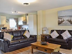 Homely open plan living space | Seaview, Garlieston