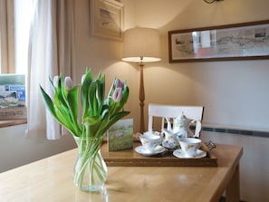 Convenient dining area | Hadrian’s Garden Villa, Henshaw, near Haltwhistle