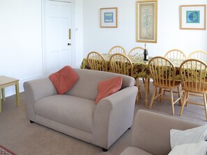 Living area with cosy and comfortable furniture | St Mary’s House, Penzance