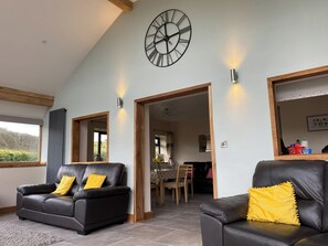Living area | Oak View Cottage - Mill Farm Holiday Cottages, Heyope, near Knighton