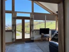 Living area | Oak View Cottage - Mill Farm Holiday Cottages, Heyope, near Knighton