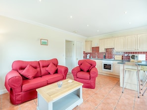 Open plan living space | Dairy Cottage - Linley Farm Cottages, St Osyth
