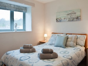 Double bedroom | Friesian Valley Cottages - Ash - Friesian Valley Cottages , Mawla, near Porthtowan