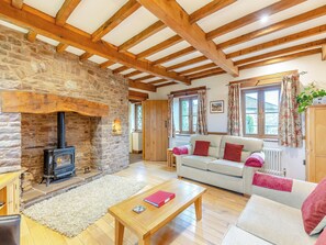 Living room | The Lodge - Little Allaston Farm, Lydney