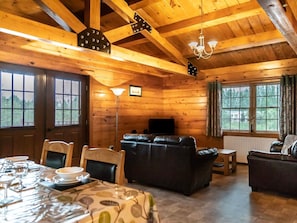 Open plan living space | Lake View Lodges, Old Leake, near Boston