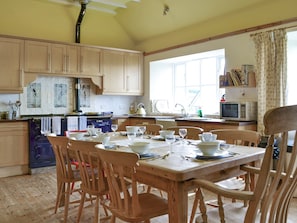 Large farmhouse dining kitchen | Hume Orchard Steading, Hume, near Kelso